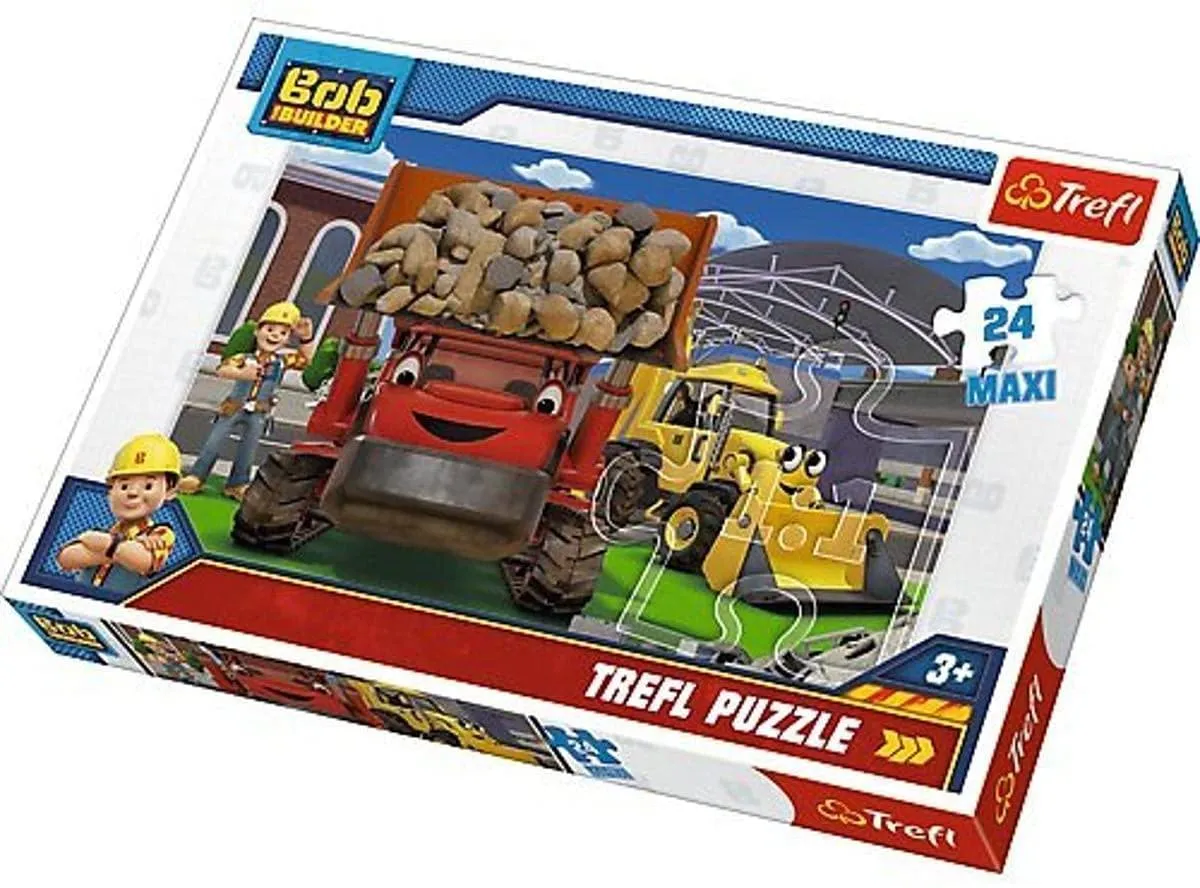 Trefl 14246 Yes we can! Bob the Builder Maxi-Puzzle (24-Piece)