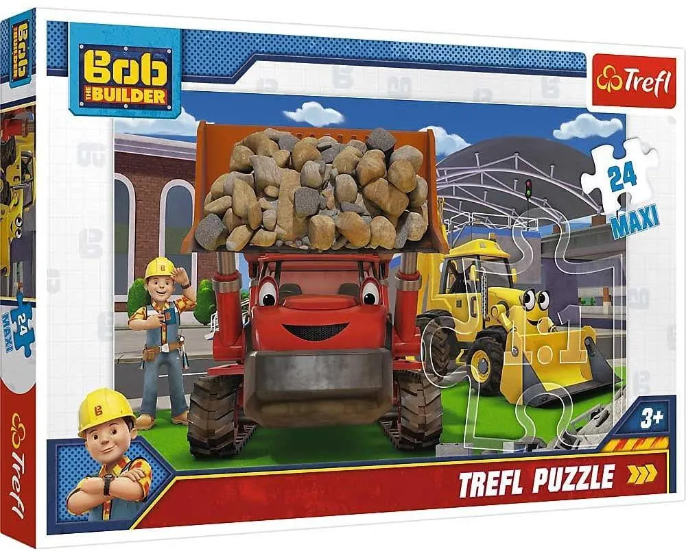 Trefl 14246 Yes we can! Bob the Builder Maxi-Puzzle (24-Piece)
