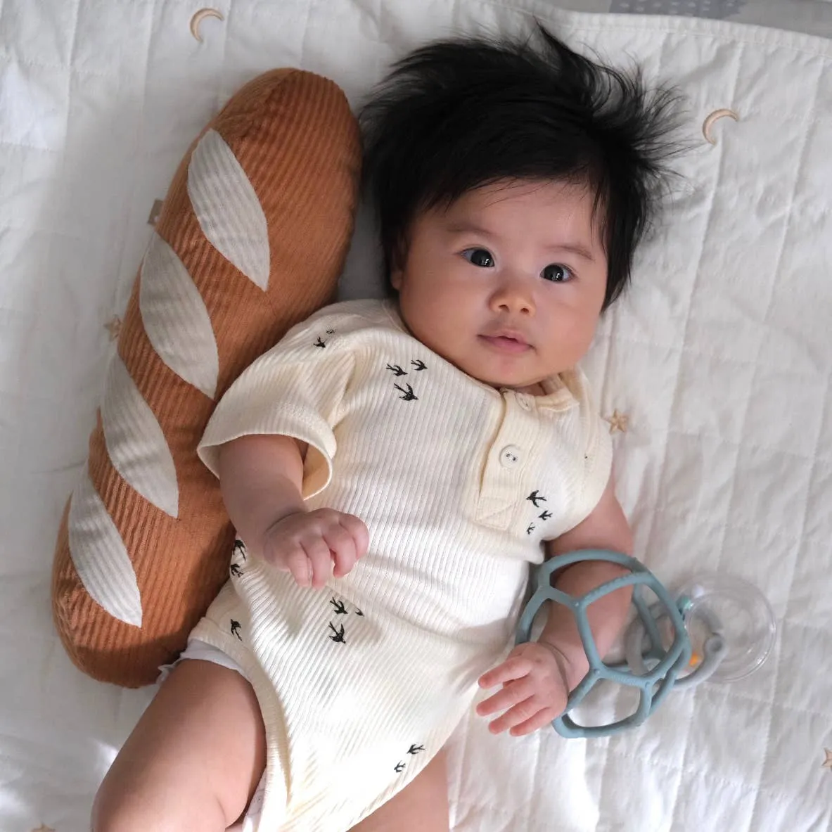 Tummy Time Baguette Odin Parker