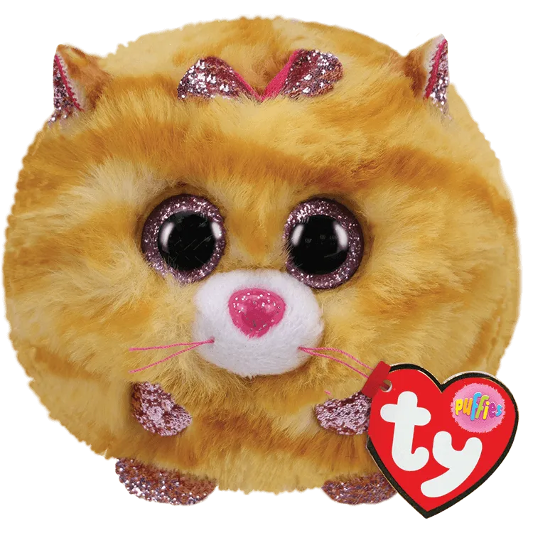 Ty Beanie Ball - Tabitha Yellow Cat
