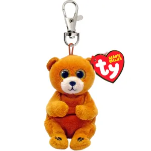 Ty Beanie Bellies Clip - Duncan Brown Bear