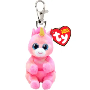 Ty Beanie Bellies Clip - Skylar Pink Unicorn