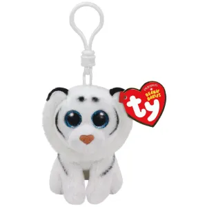 Ty Beanie Boos Clip On Tundra The White Tiger