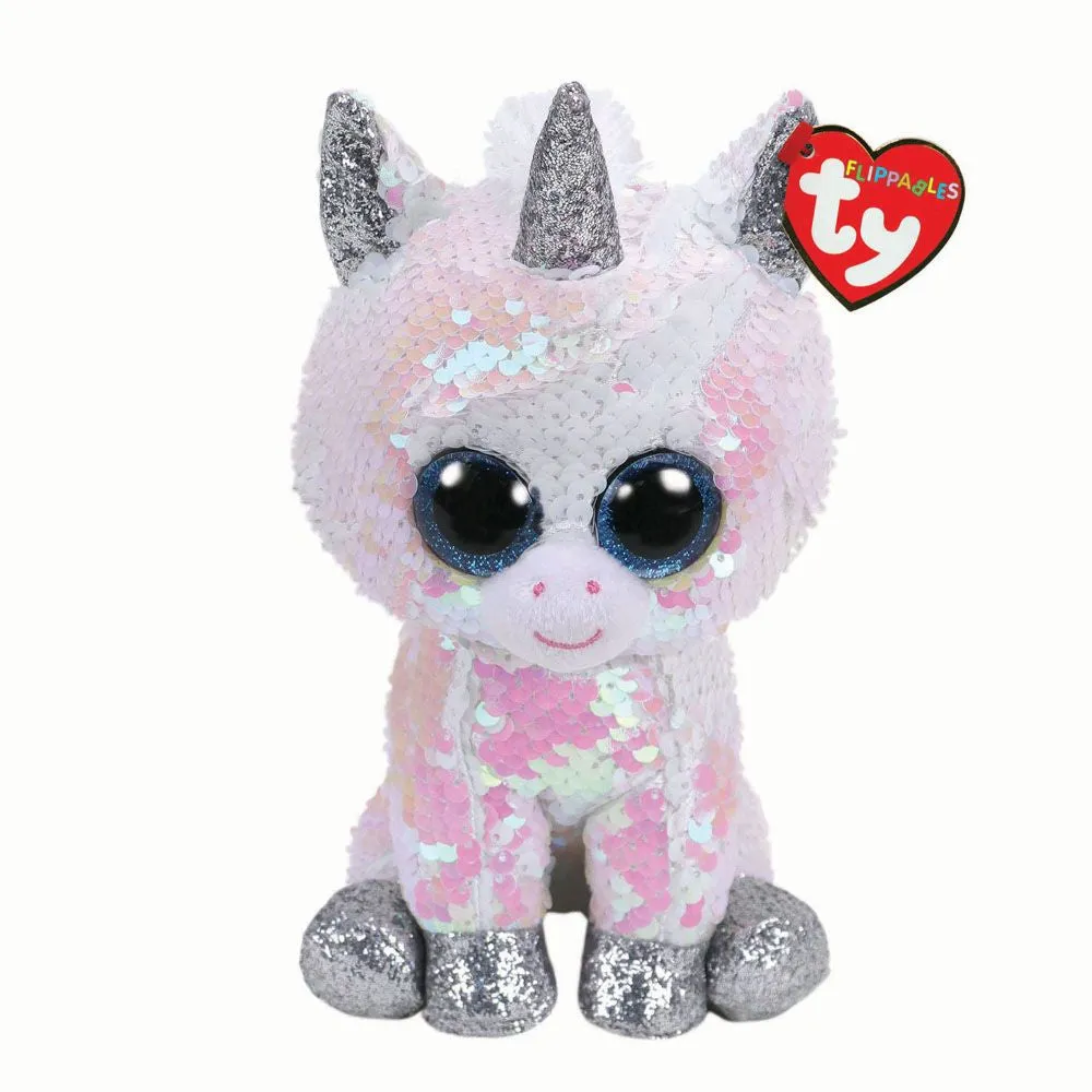 Ty Beanie Boos Flippables Diamond The Sequin Unicorn