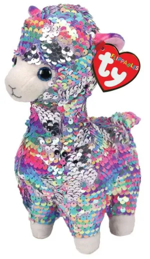 Ty Beanie Boos Flippables Lola The Llama