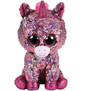 Ty Beanie Boos Flippables Sparkle The Unicorn