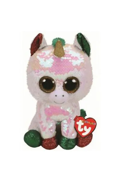Ty Beanie Boos Flippables Stardust The Unicorn Medium