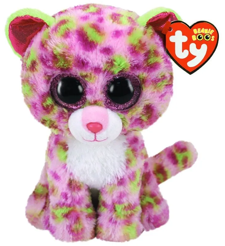 Ty Beanie Boos Lainey The Pink Leopard