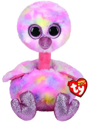 Ty Beanie Boos Large - Avery The Pink Ostrich