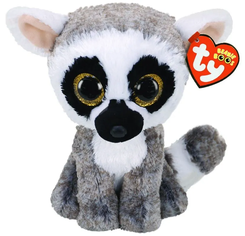 Ty Beanie Boos Linus The Lemur