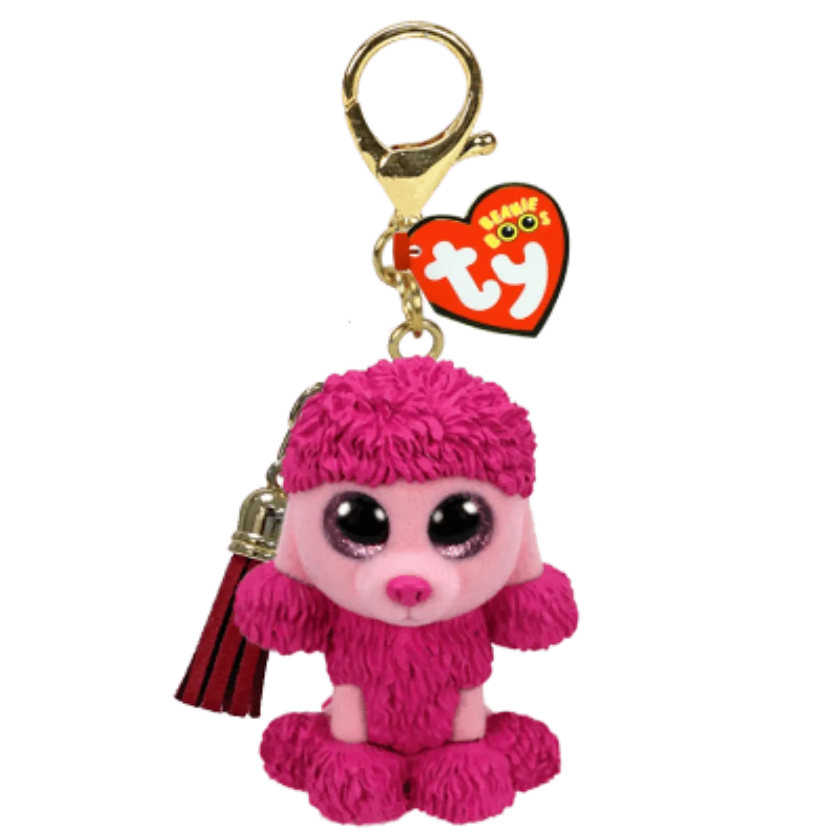 Ty Mini Boos Clip - Patsy Poodle
