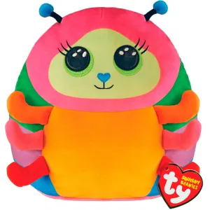 Ty Squishy Beanies 35cm - Nessa Multicolored Caterpillar