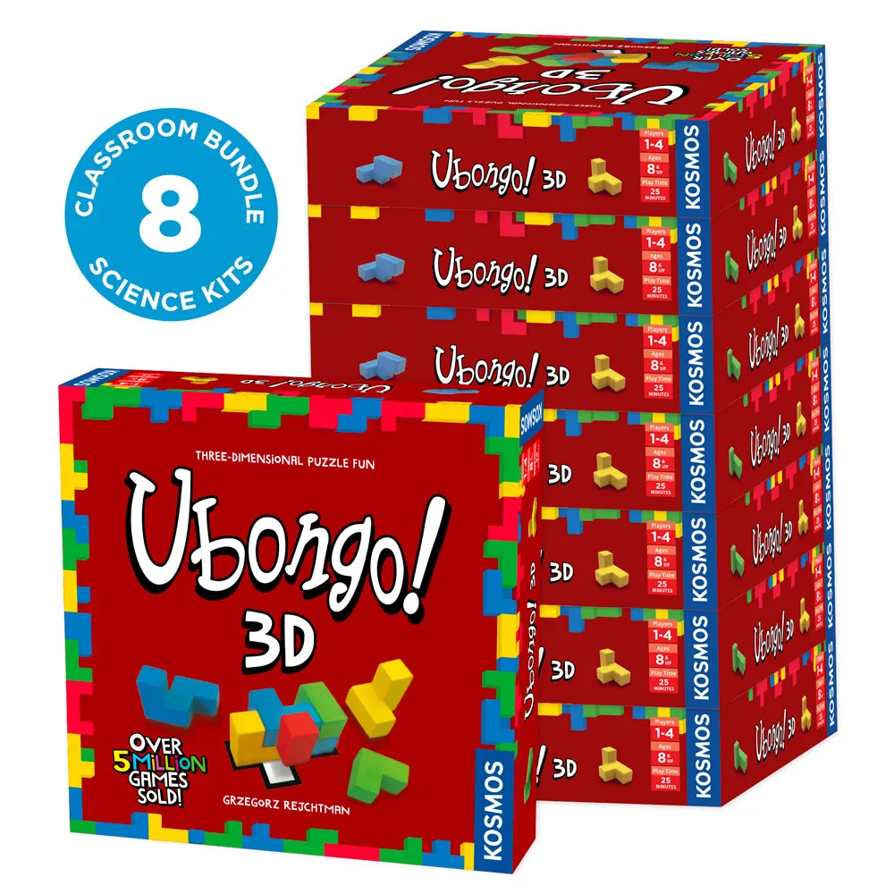 Ubongo 3D - Classroom Bundle 8-Pack