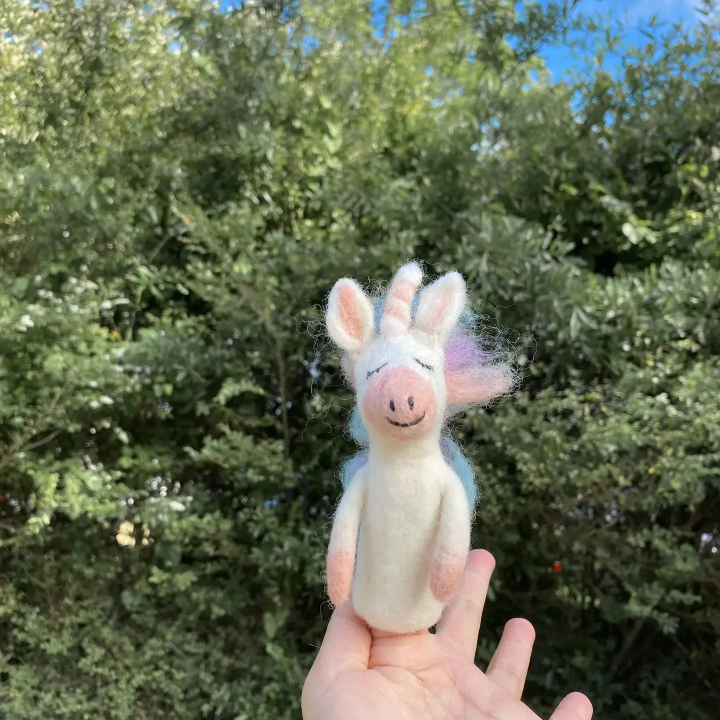 Unicorn Finger Puppet Odin Parker