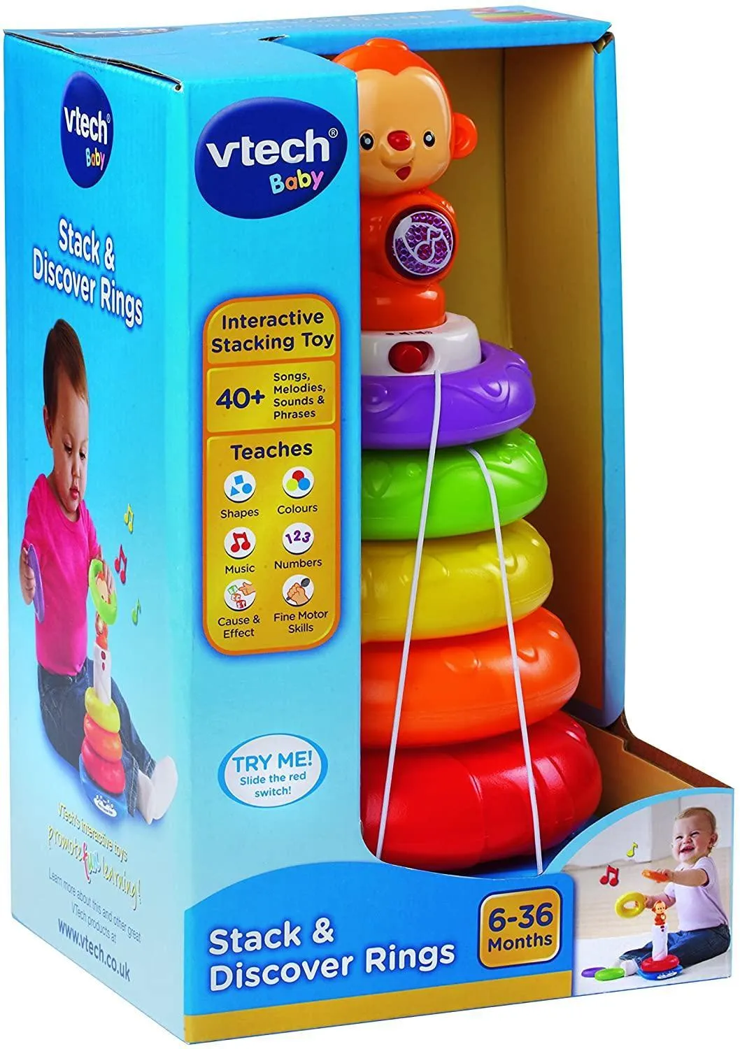 Vtech Baby Stack & Discover Rings