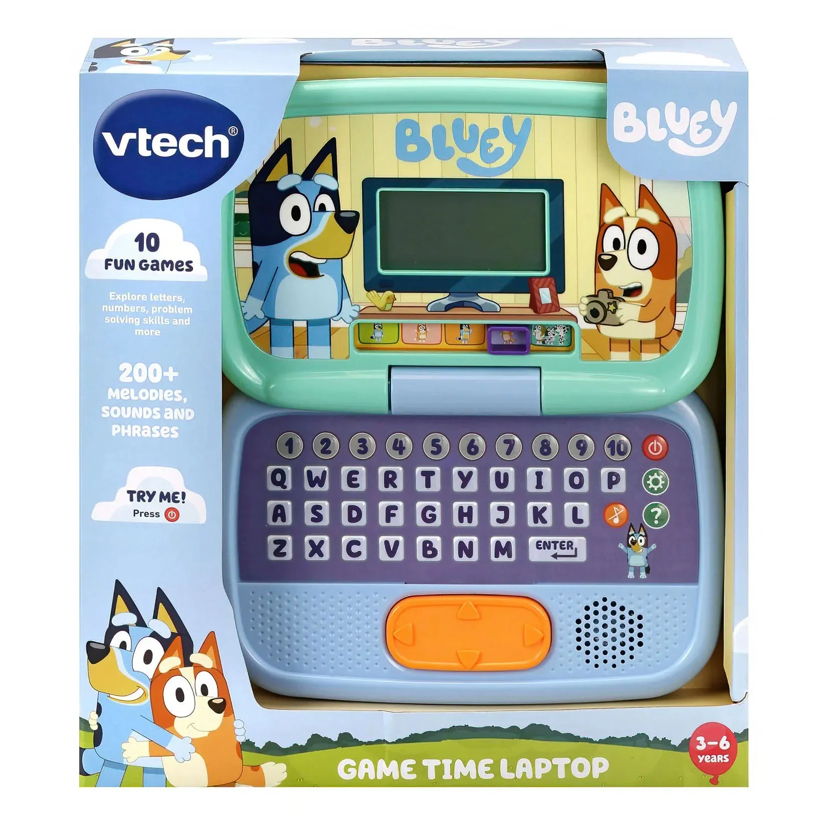 VTech Bluey Game Time Laptop