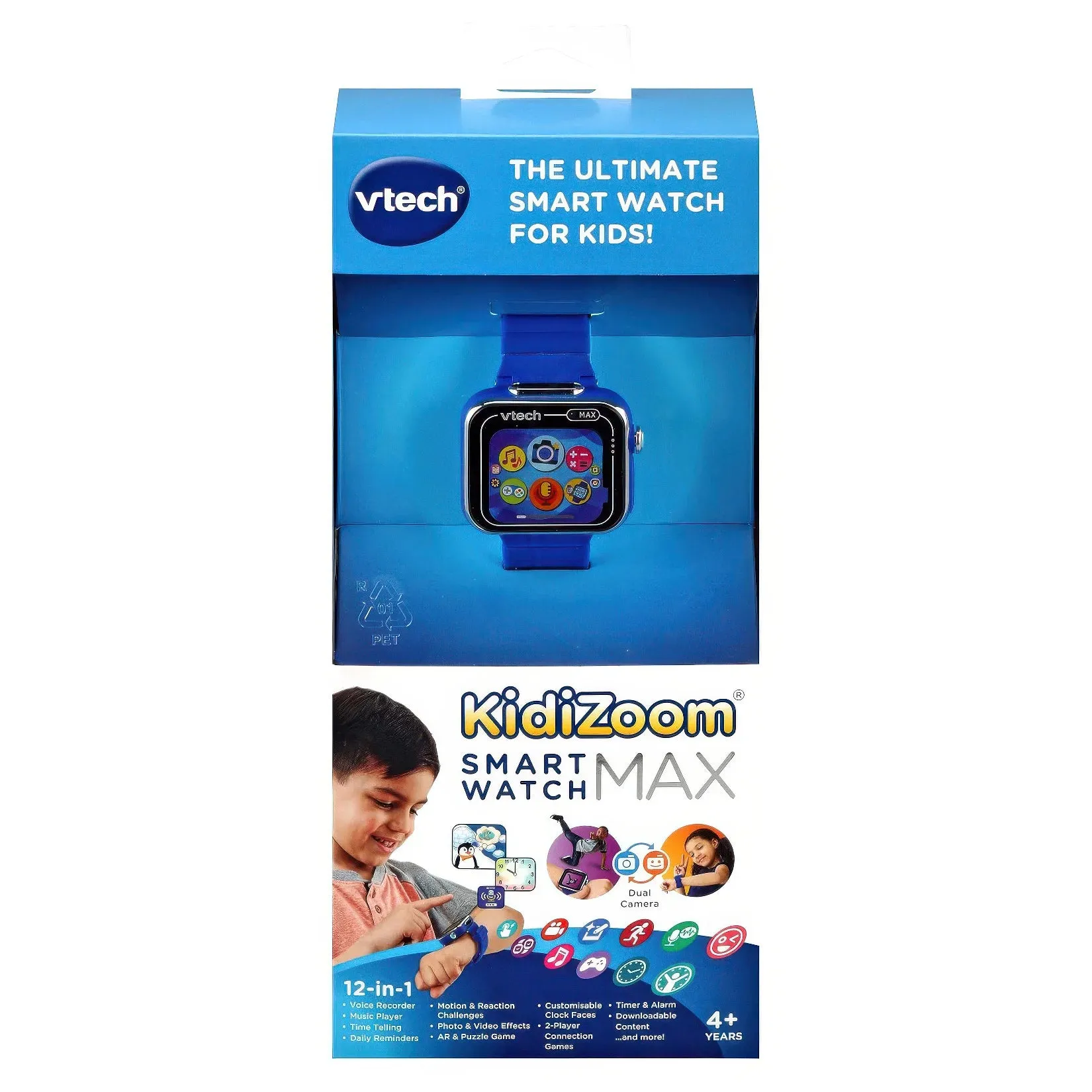 VTech KidiZoom Smart Watch MAX Blue