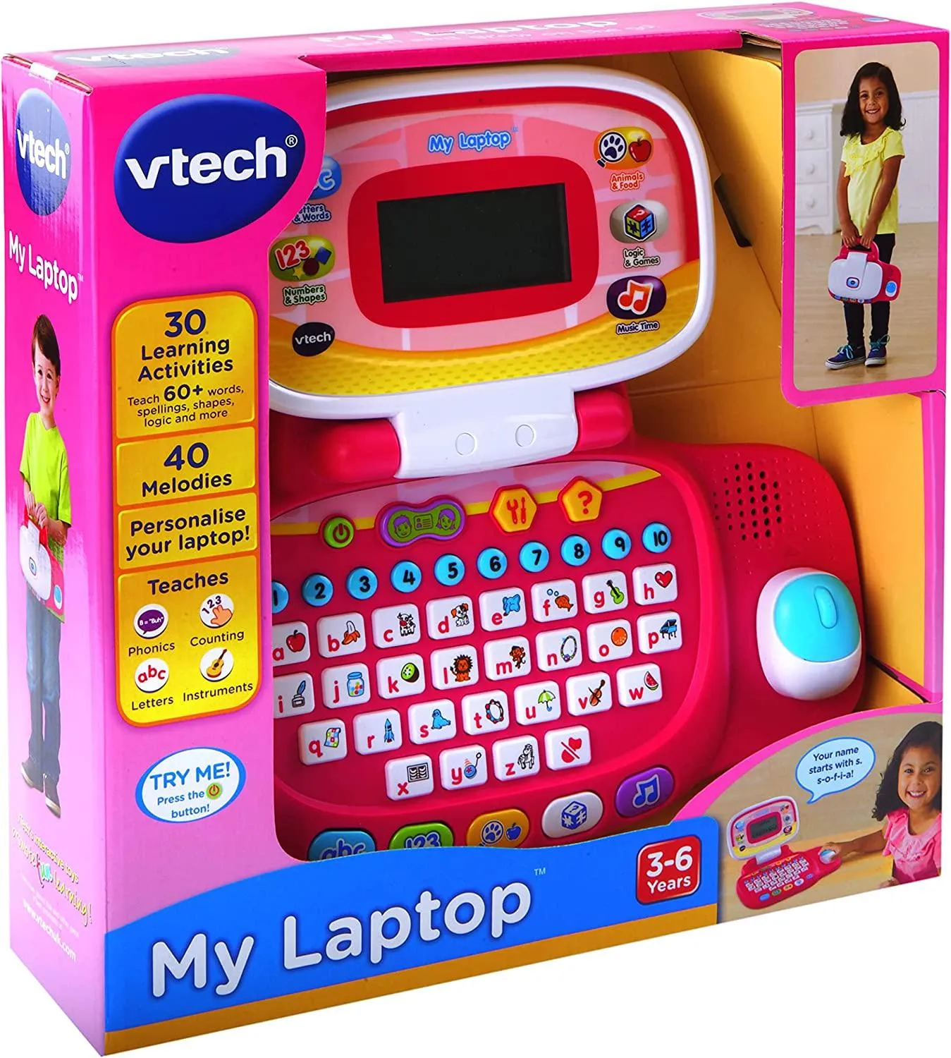 VTech My Laptop - Pink
