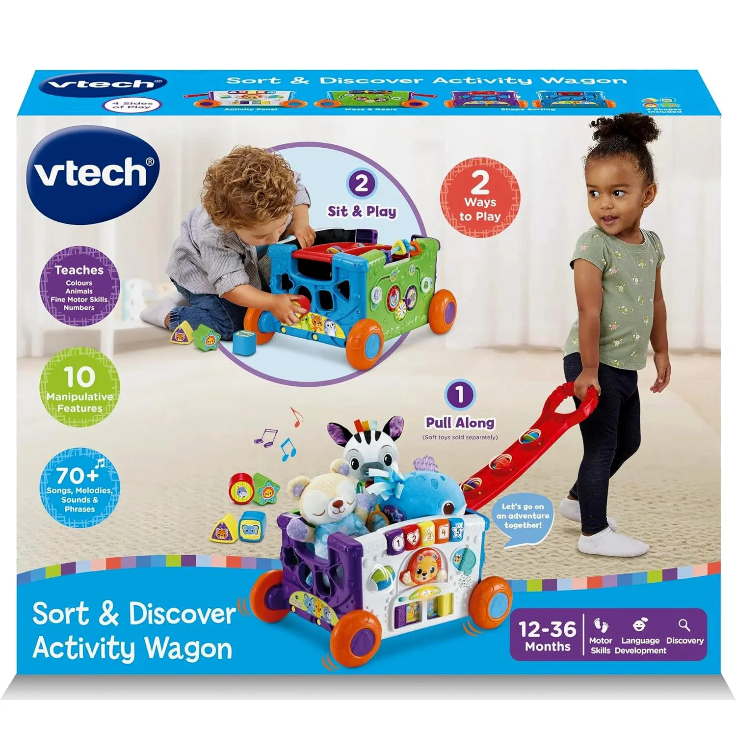 VTech Sort & Discover Activity Wagon