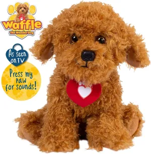 Waffle the Wonder Dog Soft Toy with Sounds