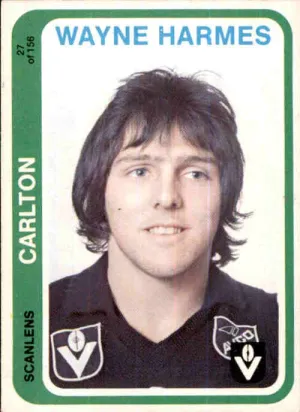 Wayne Harmes, 1979 Scanlens VFL