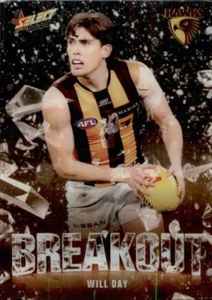 Will Day, B46, Breakout, 2025 Select AFL Footy Stars