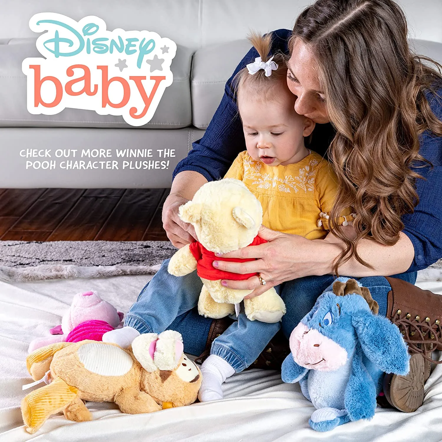 Winnie The Pooh Sensory Plush 23cm - Pooh