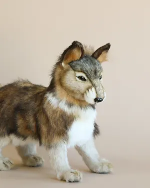 Wolf Cub Stuffed Animal Odin Parker
