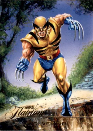 Wolverine, FT-2, Flairium, 2023 Fleer Marvel Flair