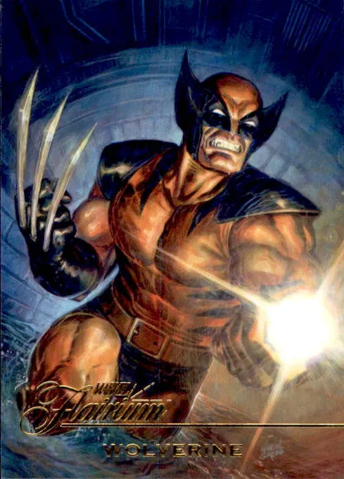 Wolverine, FT-28, Flairium, 2023 Fleer Marvel Flair
