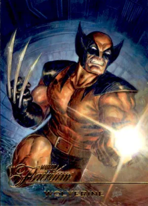 Wolverine, FT-28, Flairium, 2023 Fleer Marvel Flair