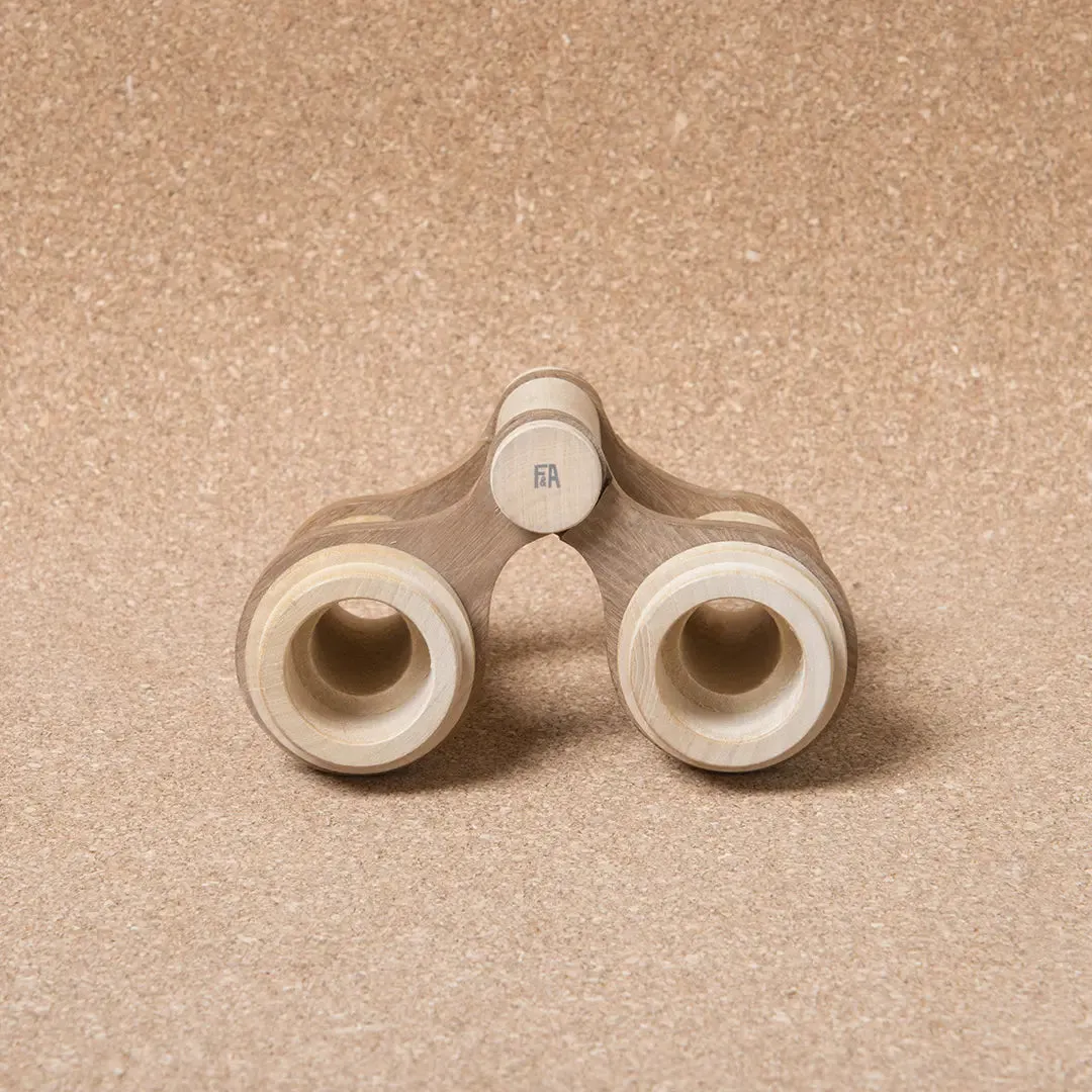 Wooden Binoculars For Pretend Play Odin Parker