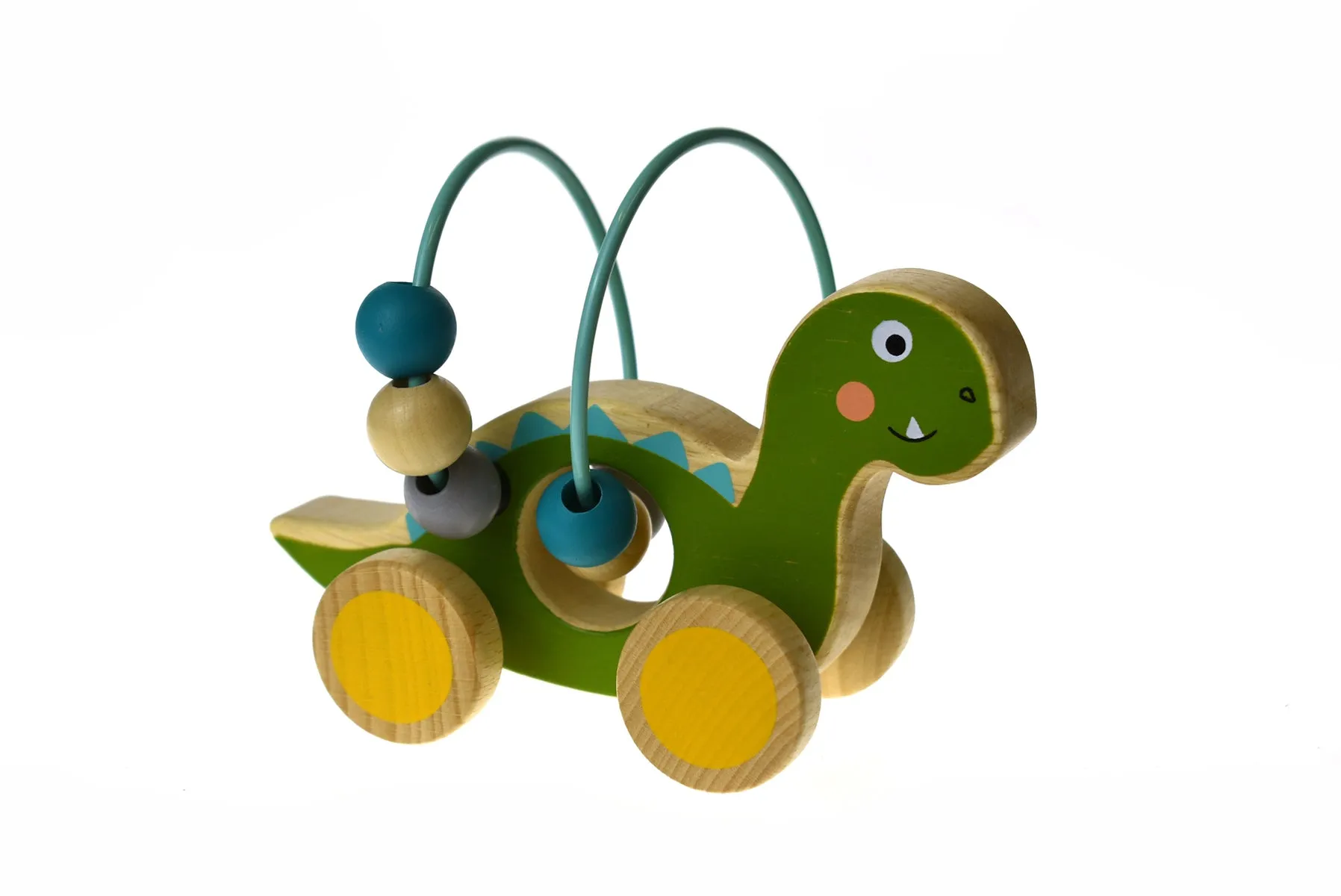 Wooden Dinosaur Bead Maze