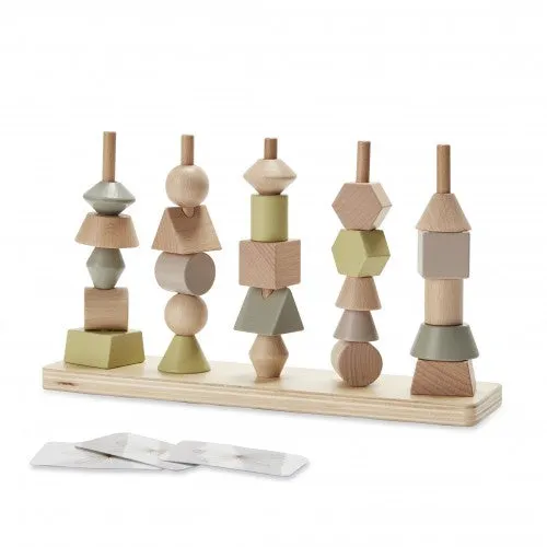 Wooden Educational Stacking Tower Set 26 pcs