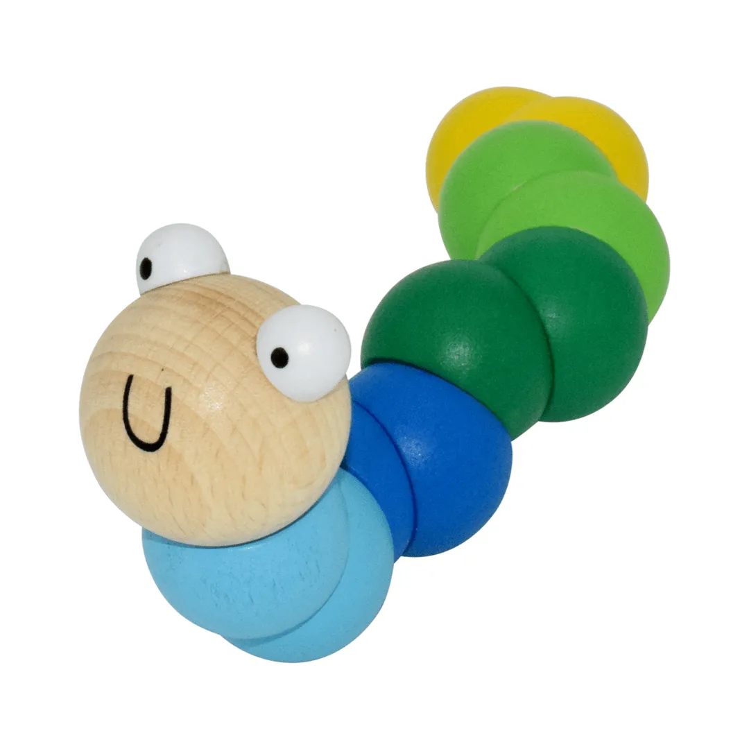 Wooden Wiggly Worms