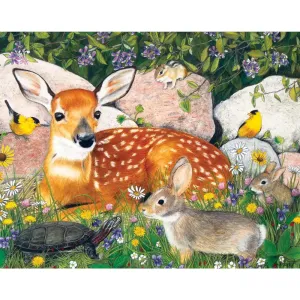 Woodland Friends Jigsaw Puzzle Bits and Pieces