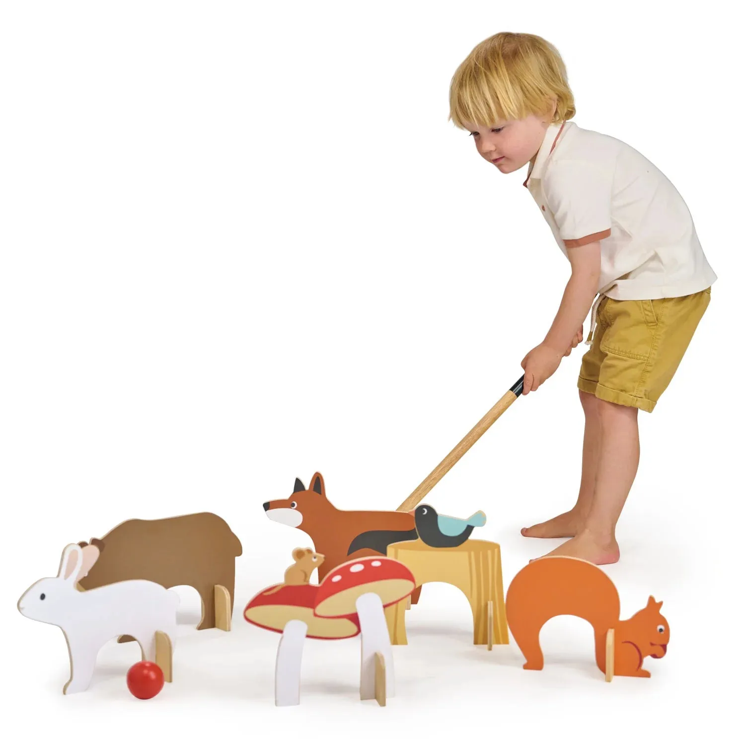 Woodland Indoor Croquet Set Odin Parker