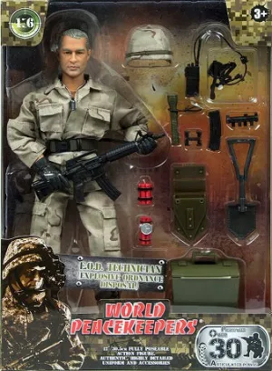 World Peacekeepers 1:6 Figure E.O.D Technician