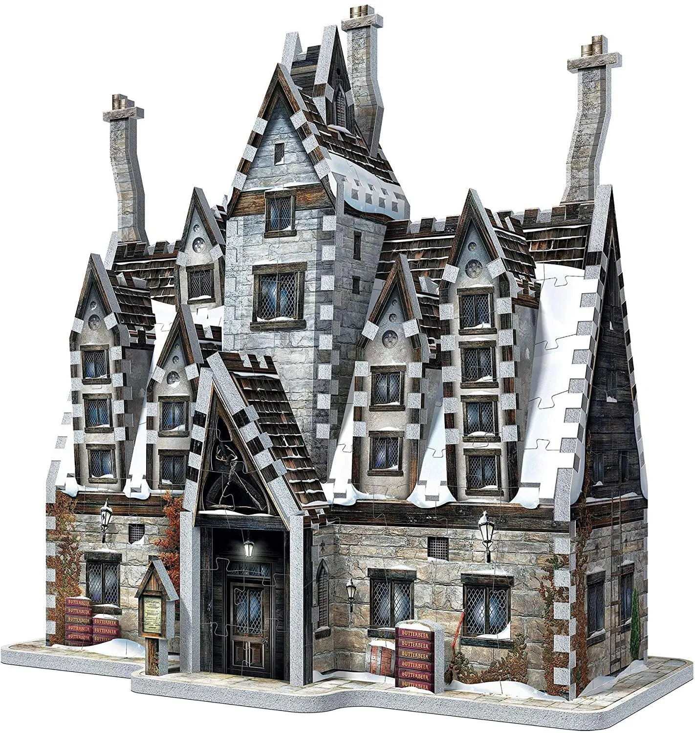 Wrebbit 3D Harry Potter 3D Puzzle Hogsmeade The Three Broomsticks 395 Pieces