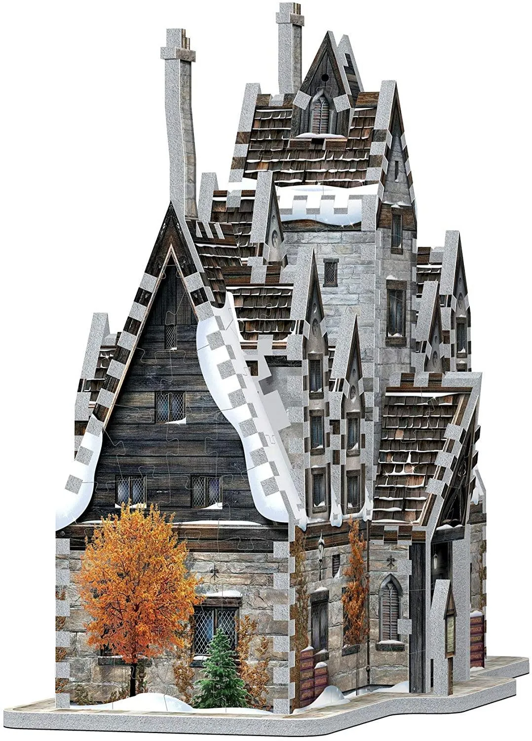 Wrebbit 3D Harry Potter 3D Puzzle Hogsmeade The Three Broomsticks 395 Pieces
