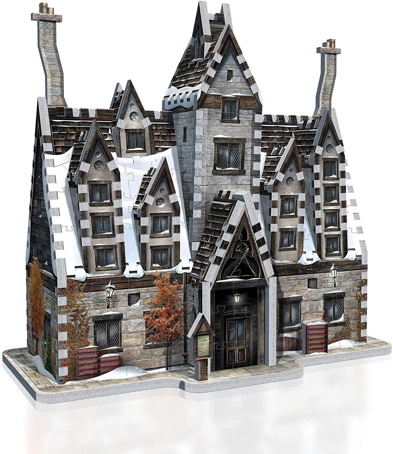 Wrebbit 3D Harry Potter 3D Puzzle Hogsmeade The Three Broomsticks 395 Pieces