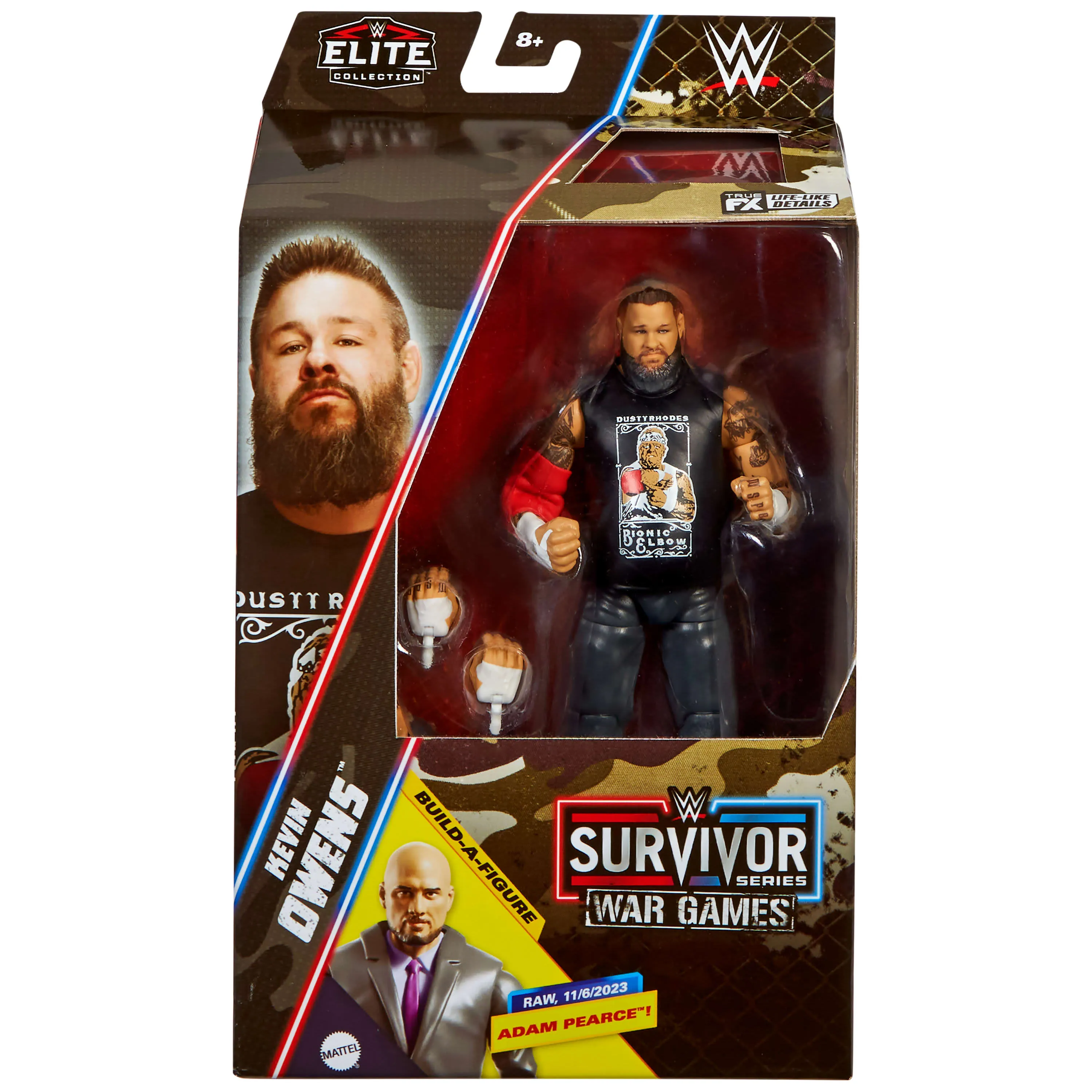 WWE Elite Collection Survivor Series Kevin Owens Action Figure