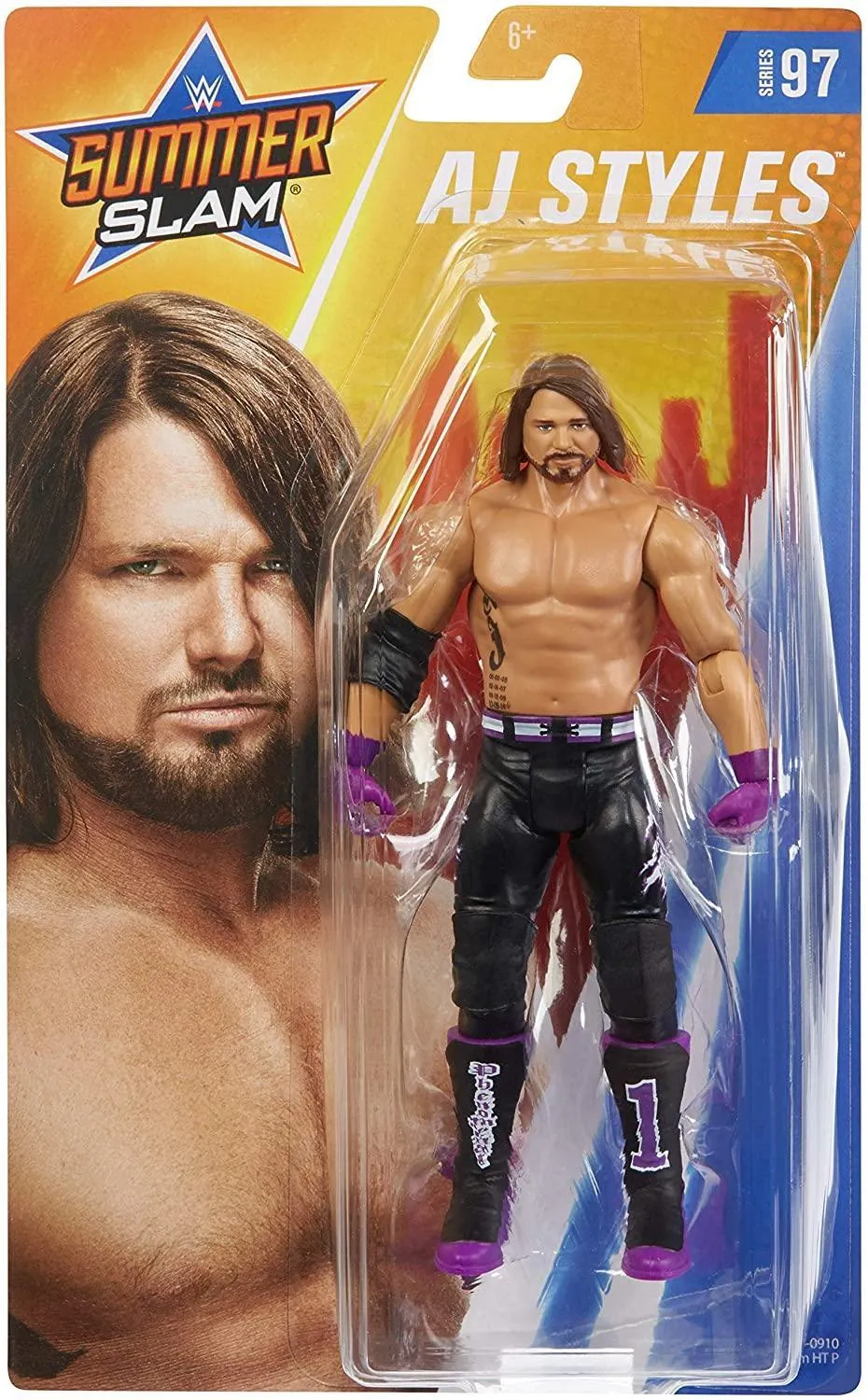 WWE SummerSlam AJ Styles Action Figure