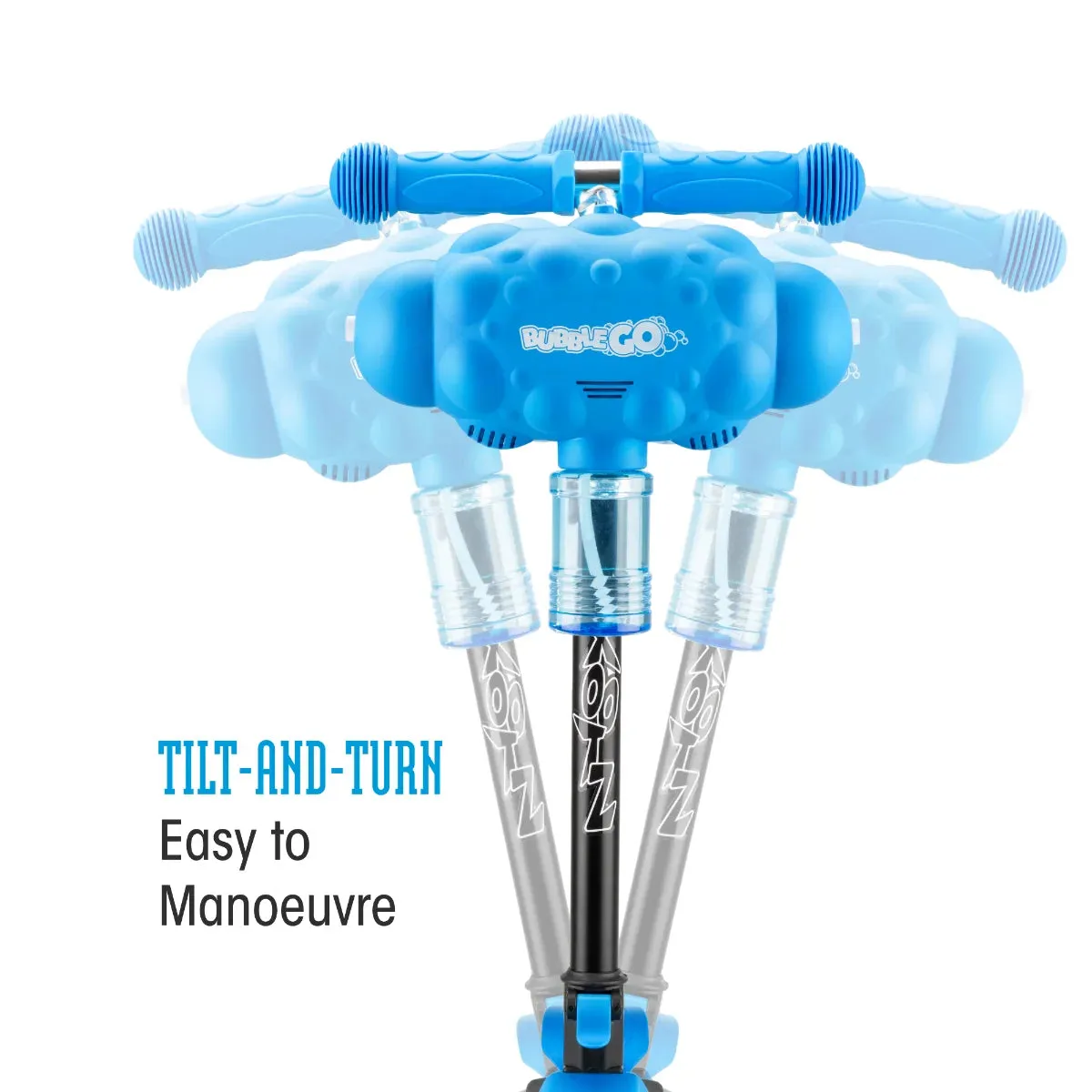 Xootz Bubble Go Foldable Tri-Scooter - Blue