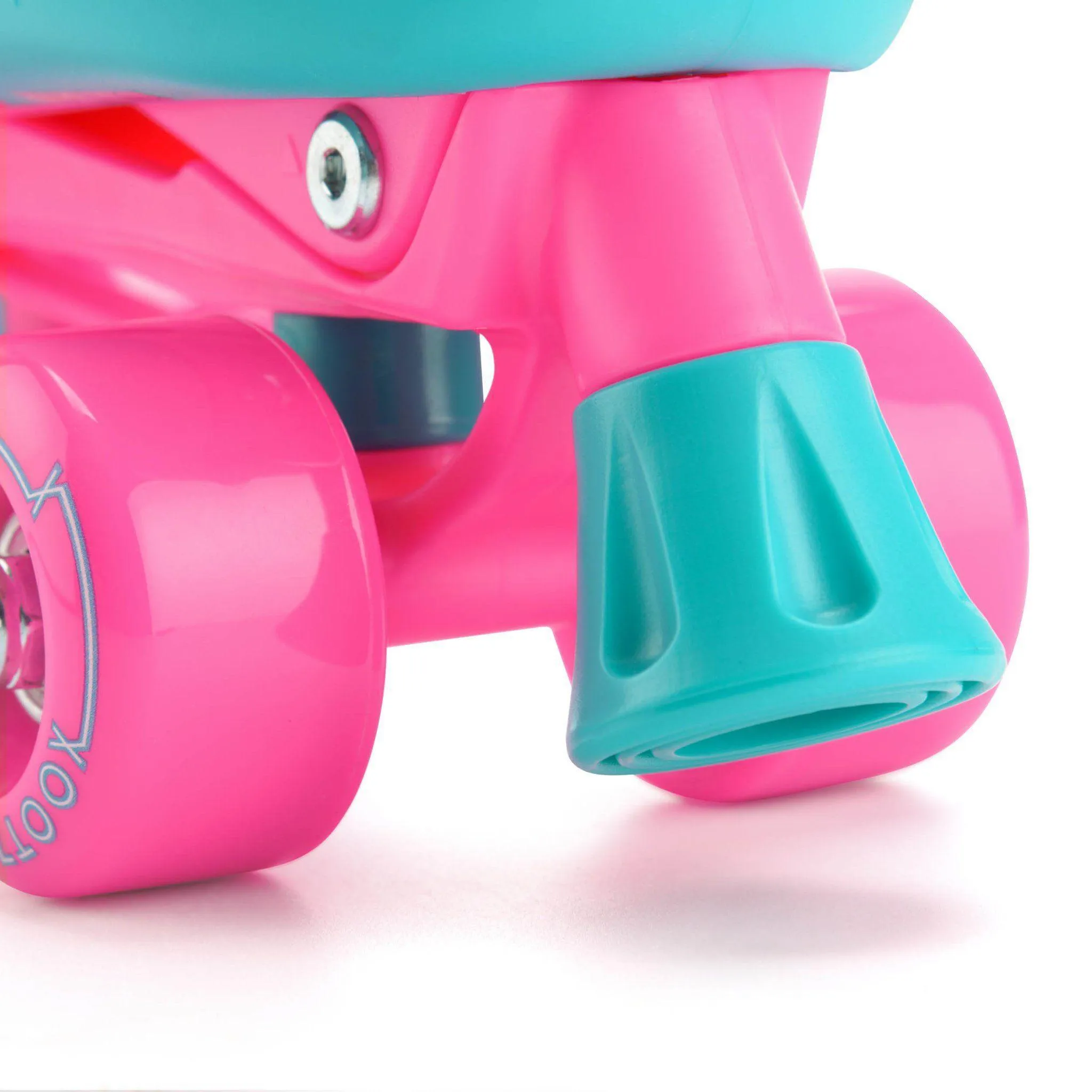 XOOTZ Kids Quad Skates, Beginner Adjustable Roller Skates Girls, Small
