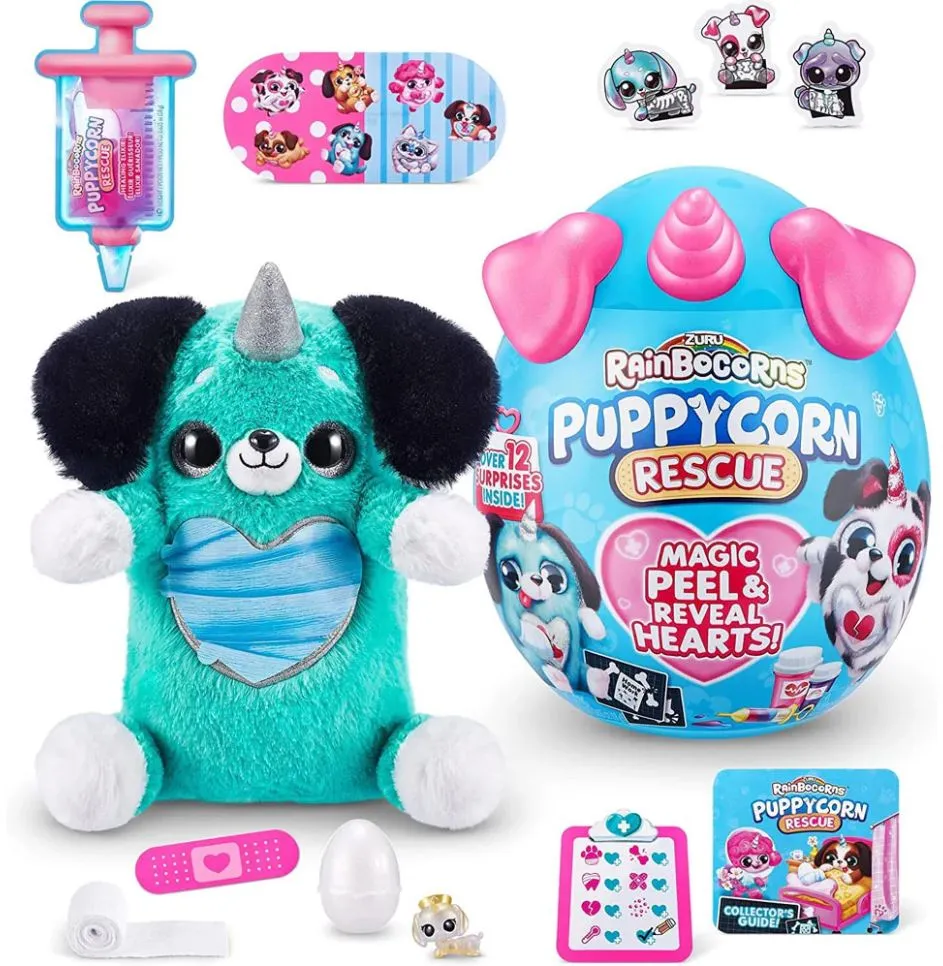 ZURU Rainbocorns Sequin Surprise Series 5 Puppycorn Rescue Assorted Styles