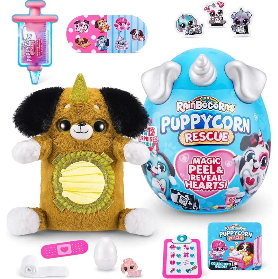 ZURU Rainbocorns Sequin Surprise Series 5 Puppycorn Rescue Assorted Styles